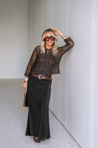 Yaya Skirt Brown