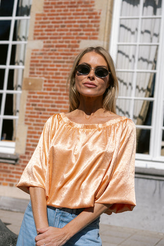 Yulieth Top Orange