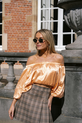 Yulieth Top Orange