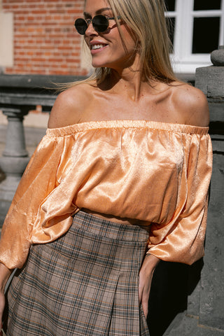 Yulieth Top Orange
