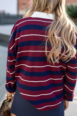 Yvette Polo Burgundy