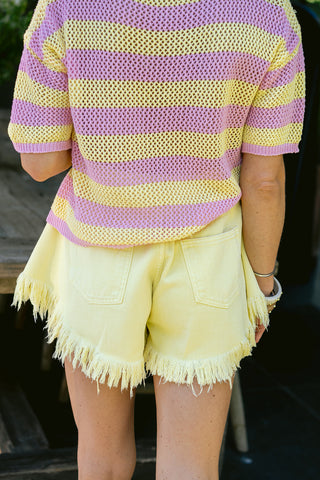 Zarella Short Yellow