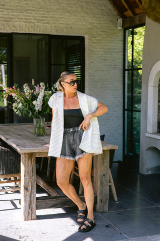 Zarella Short Grey