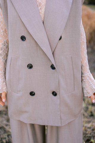 Zaria Trousers Taupe