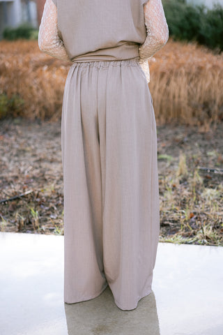 Zaria Trousers Taupe