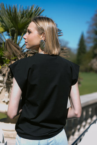 Zaya T-shirt Black