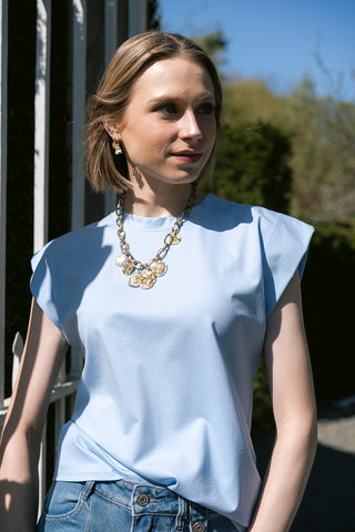 Zaya T-shirt Light Blue