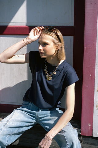Zaya T-shirt Navy