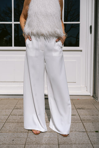 Zayla Trousers White