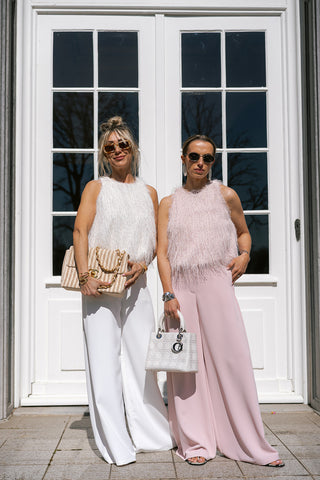 Zayla Trousers White