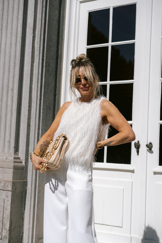 Zayla Trousers White