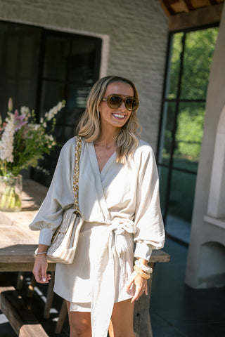 Zélora Dress Beige