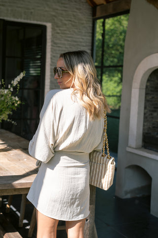Zélora Dress Beige