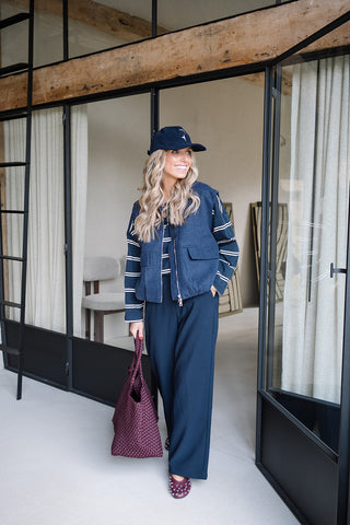 Zephyra Gilet Navy