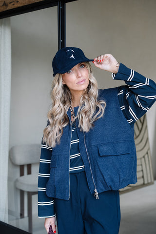 Zephyra Gilet Navy