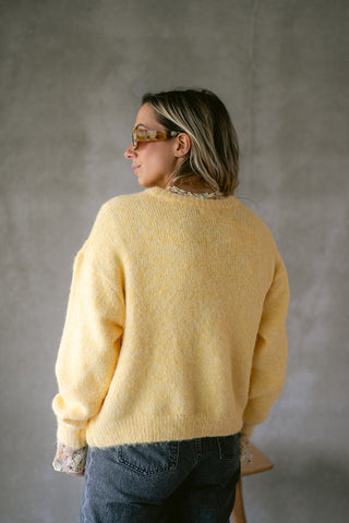 Zinnia Cardigan Yellow