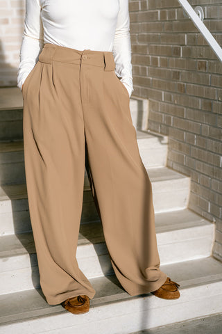 Zippy Trousers Taupe