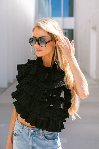 Zireva Top Black