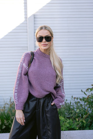 Zoey Knit Mauve