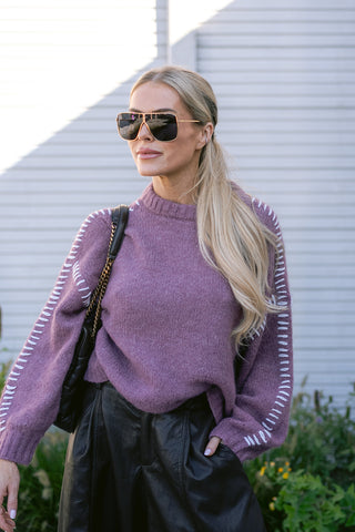 Zoey Knit Mauve