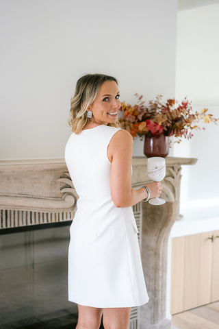 Luciano Dress White
