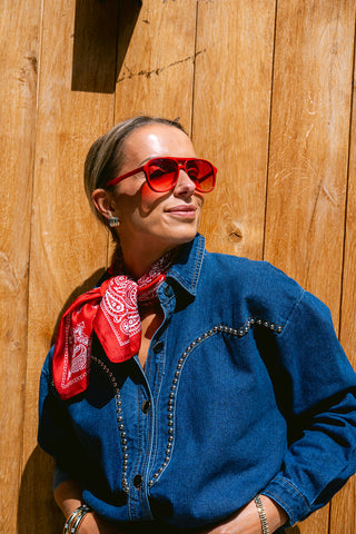 Jeremiah Scarf Red