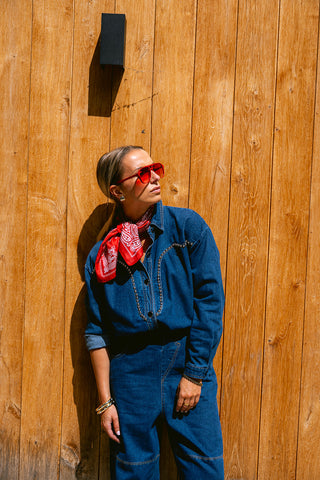 Jeremiah Scarf Red