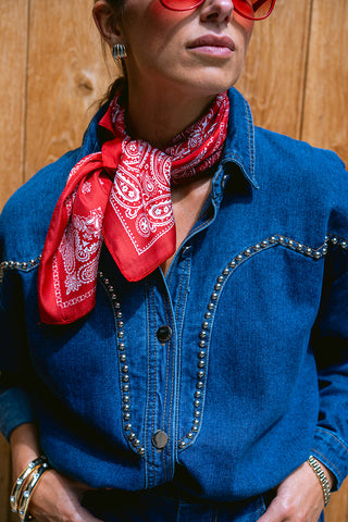Jeremiah Scarf Red