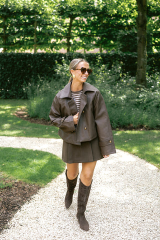 Katia Coat Brown