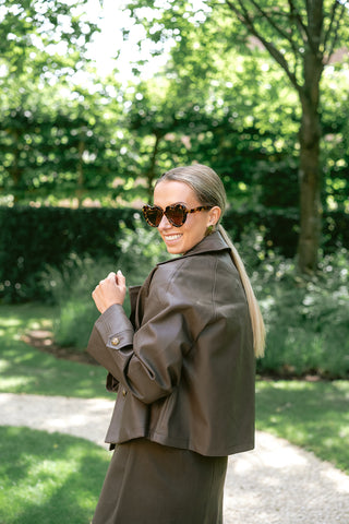 Katia Coat Brown