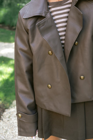 Katia Coat Brown