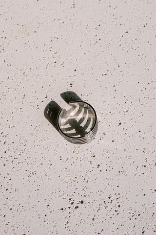 Laurel Stacked Ring Silver