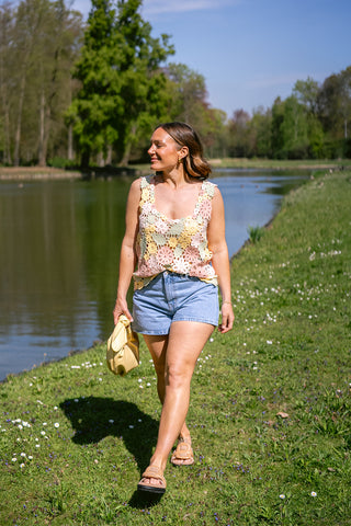 Lucy Short Light Blue
