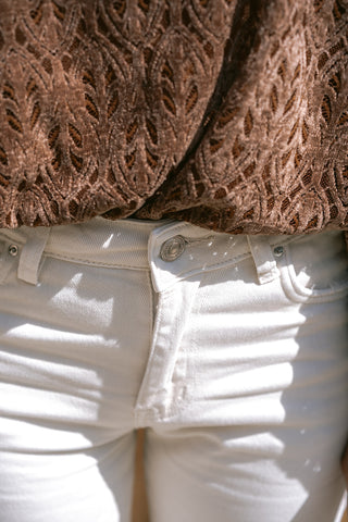 Sammy Lace Blouse Brown