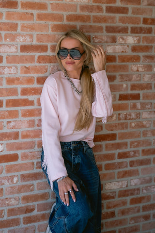 Amelia T-Shirt Long Sleeve Pink