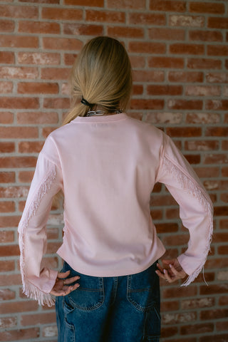 Amelia T-Shirt Long Sleeve Pink