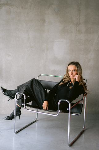 Nini Denim Trousers Black