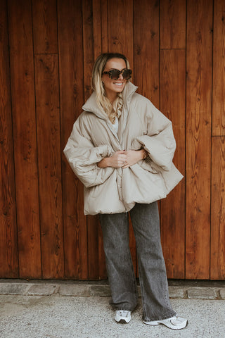 Reina Coat Beige