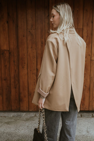 Elisa Blazer Camel