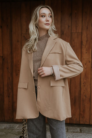 Elisa Blazer Camel