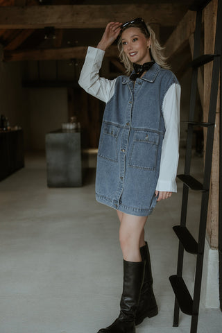 Jairo Jacket Dress Blue