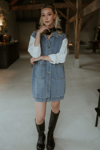 Jairo Jacket Dress Blue