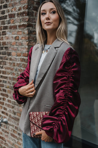 Maeve Blazer Burgundy