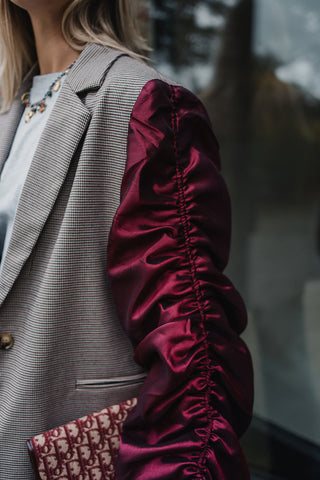 Maeve Blazer Burgundy