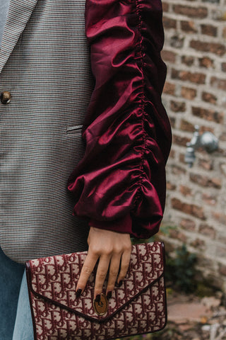 Maeve Blazer Burgundy